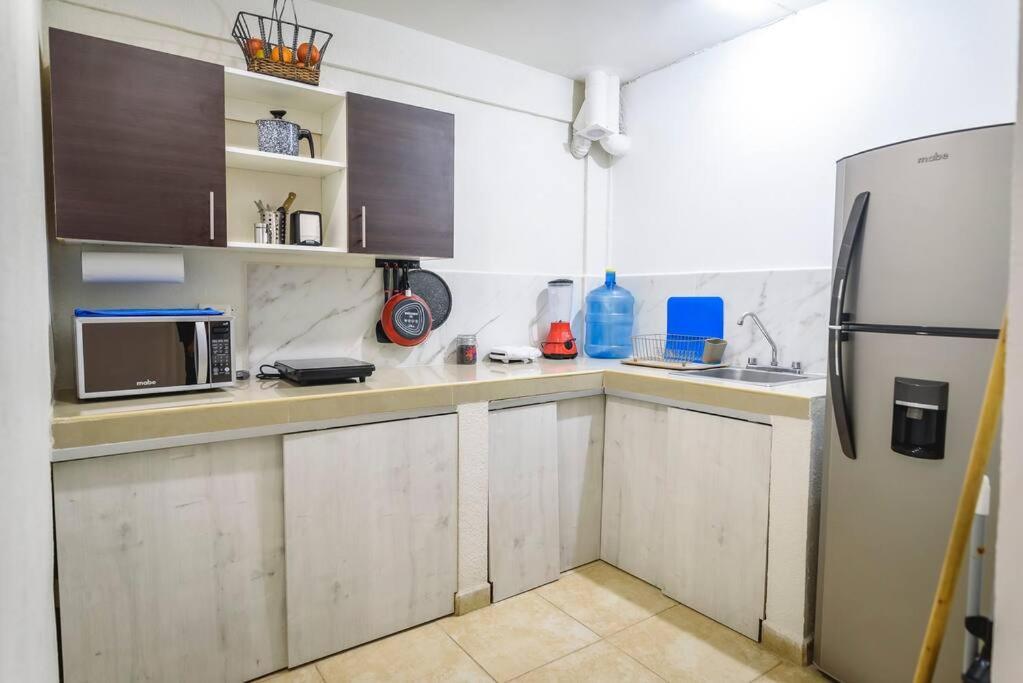 Departamento Comodo Centrico Tv Ac Wifi Cocina Parking, Letra C Ciudad Valles Exterior foto